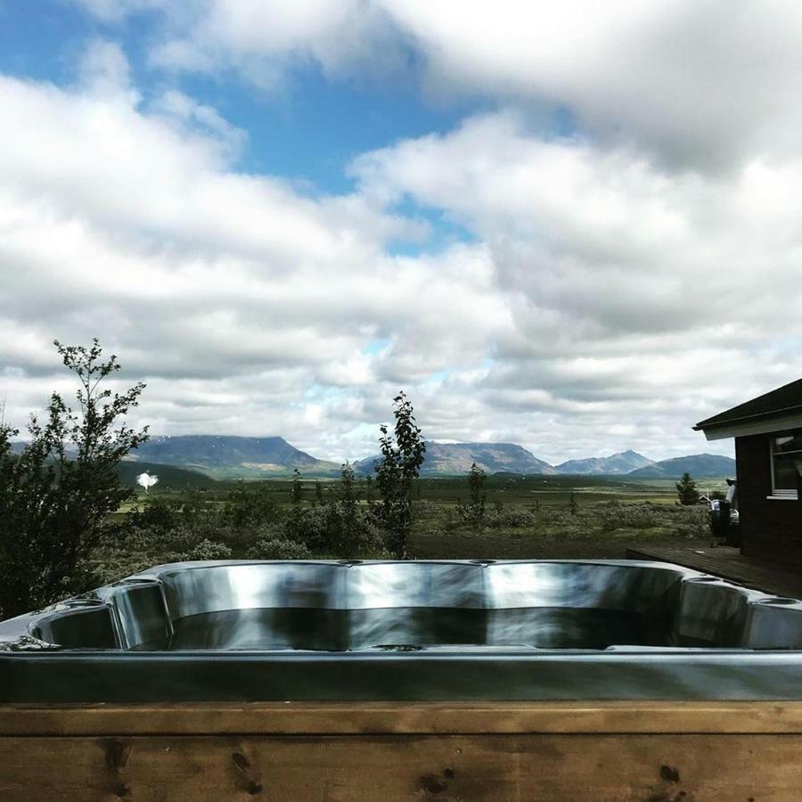 Hilltop Cabin Hekla - Golden Circle - Geysir - Mountain View Reykholt  Exterior photo